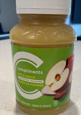 Unsweetened Apple Sauce front packaging