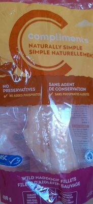 Filet d'aiglefin sauvage