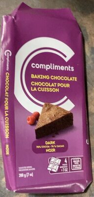 Chocolat front packaging