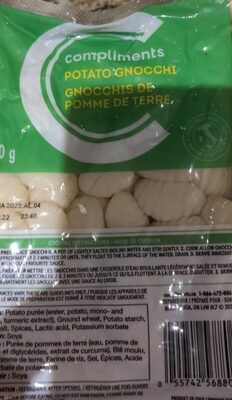 Gnocchis de pomme de terre