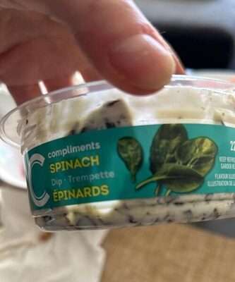 Trempette épinards