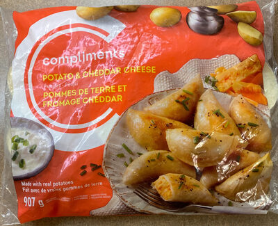 Potato Cheddar Cheese Perogies front packaging