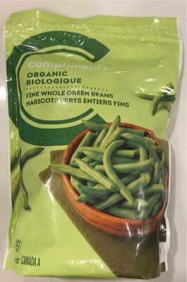 Organic Fine Whole Green Beans