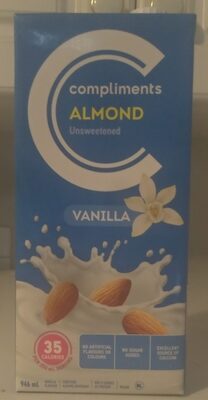 Unsweetened Vanilla Almond Beverage