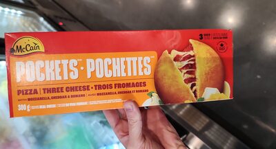 Three Cheese Pizza Pockets