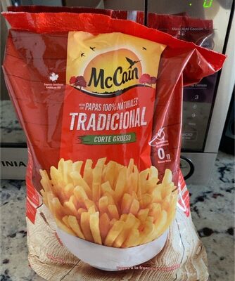Papas tradicional front packaging