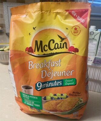 Onion & potato patties front packaging