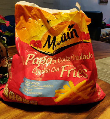 Papas corte ondulado