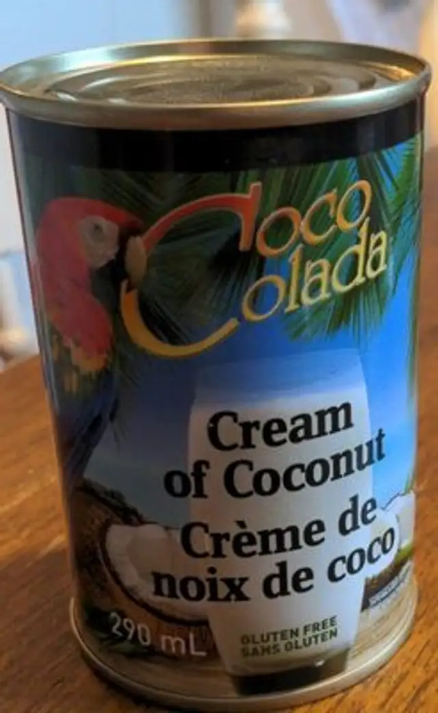 Crème de noix de Coco