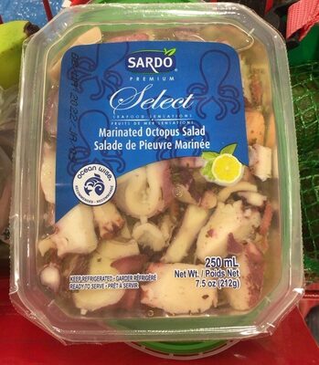 Salade de pieuvre marinée