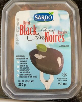 Gourmet Olives noires royales
