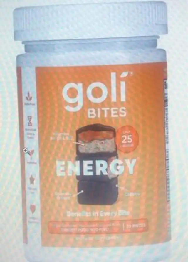 Goli Bites, Energy, Salted Caramel Chocolate, 30 Pieces