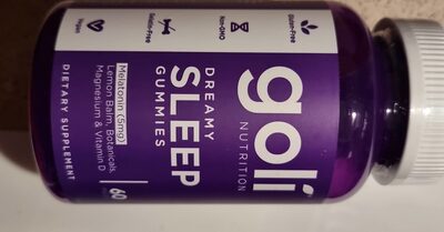 Dreamy Sleep Gummies front packaging