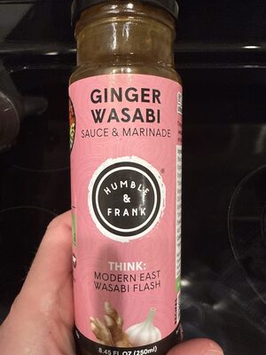 Ginger Wasabi Sauce And Marinade