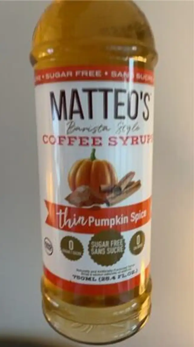 Coffee syrup