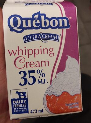 Whopping Cream 35% front packaging