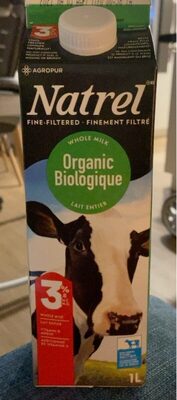 Lait 3.8% Bio