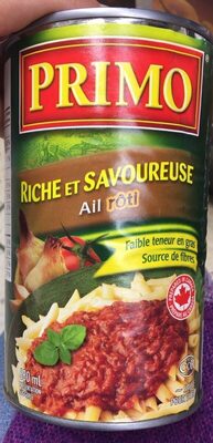 Riche et savoureuse : ail rôti front packaging