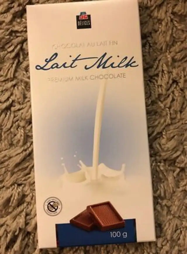 Chocolat au lait fin