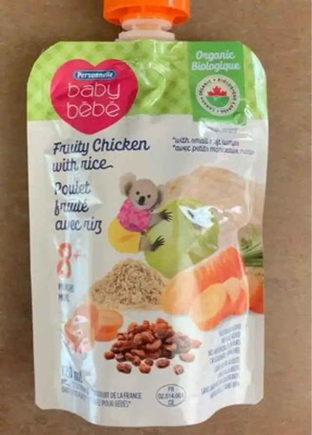 Poulet fruité avec riz