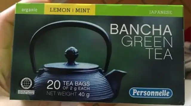 Bancha green tea