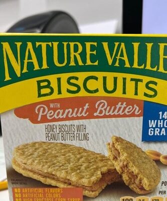 Biscuits with peanut butter