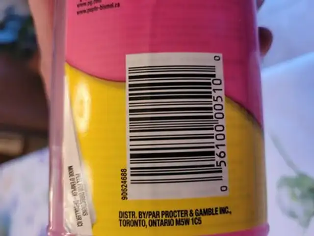 Unknown ingredients label