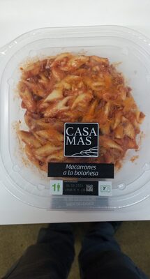 Macarrones Boloñesa