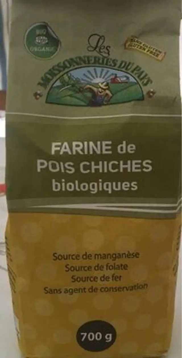 Farine de pois chiches