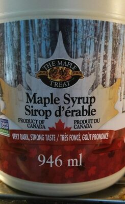Maple Syrup, Very Dark color, Strong taste