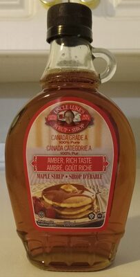 100% Pure Amber Maple Syrup