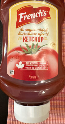 No Sugar Added Ketchup front packaging