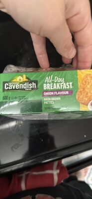 All-Day Breakfast Onion Flavour Hash Brown Patties