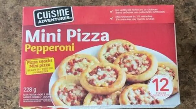 Mini pizza pepperonie