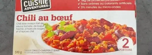 Chili au bœuf