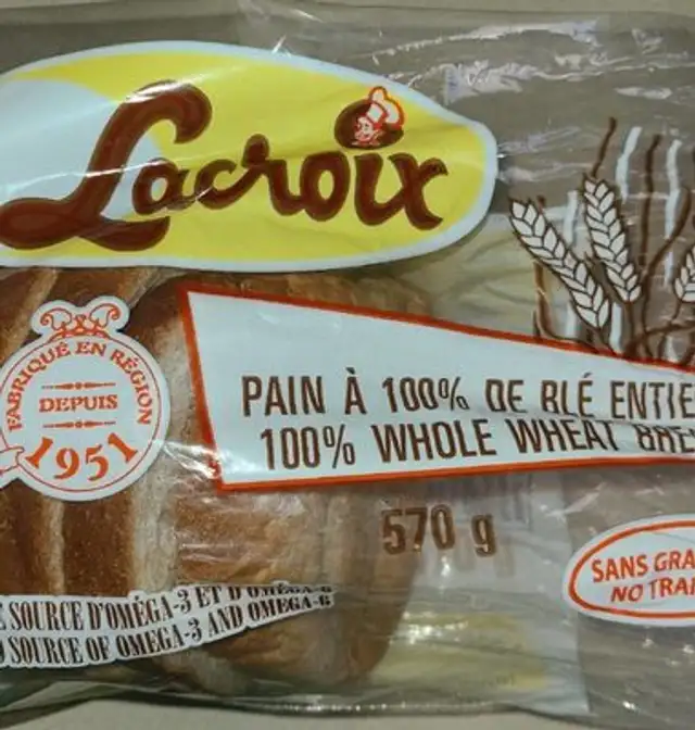 Pain à 100% de blé entier