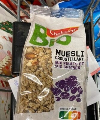 Muesli croustillant aux fruits et graines