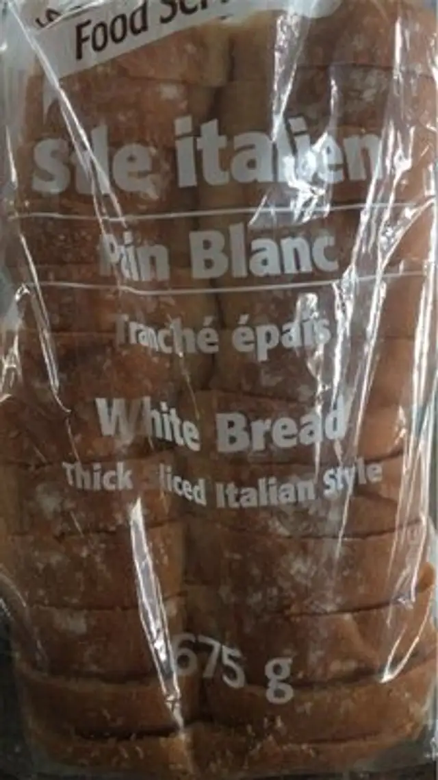 Pain blanc style italien
