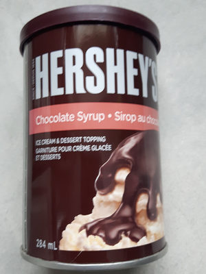 Hershey's chocolate syrup