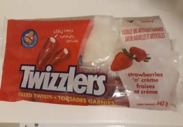 Twizzlers fraises et crème
