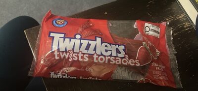 Twizzlers twists torsades Strawberry fraise