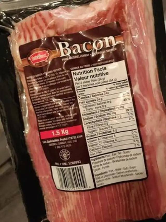 Bacon fumé
