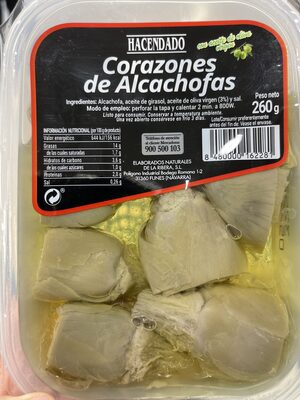 corazones de alcachofas