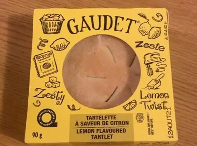 Tartelette a saveur de citron