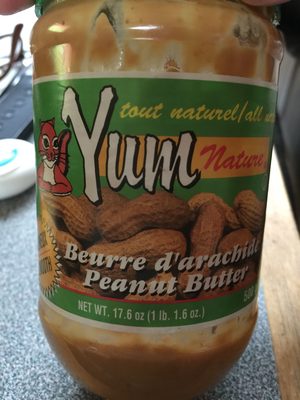 Beurre d'arachide crémeux