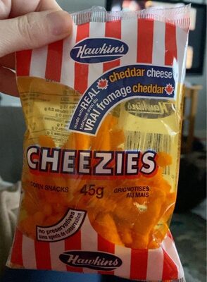 Cheezies Cheddar Cheese Corn Snacks