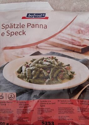 Spätzle panna e speck