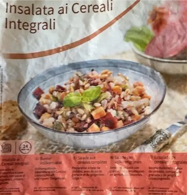 Insalata di cereali integrali