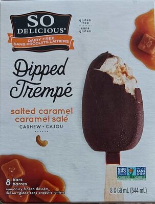 Dipped Salted Caramel Cashewmilk Bar