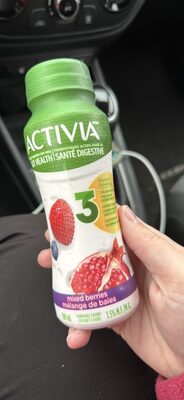 mixed berries drinkable yogurt